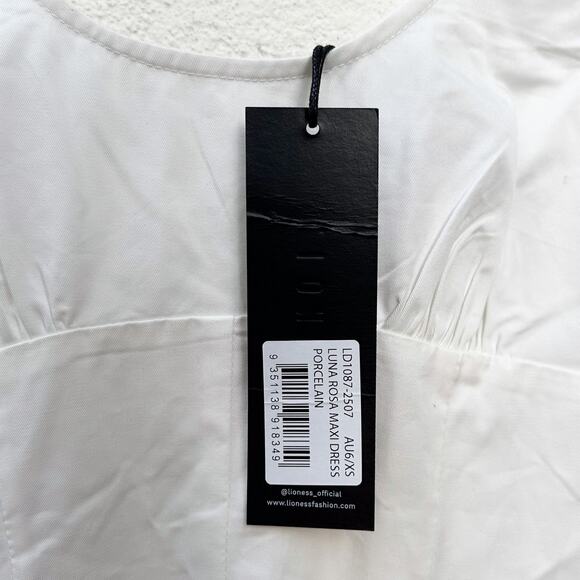 Lioness Luna Rosa Maxi Dress in Porcelain - Picture 10 of 13